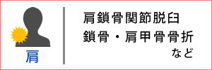 肩の怪我の解決実績