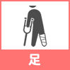 足の怪我の解決実績